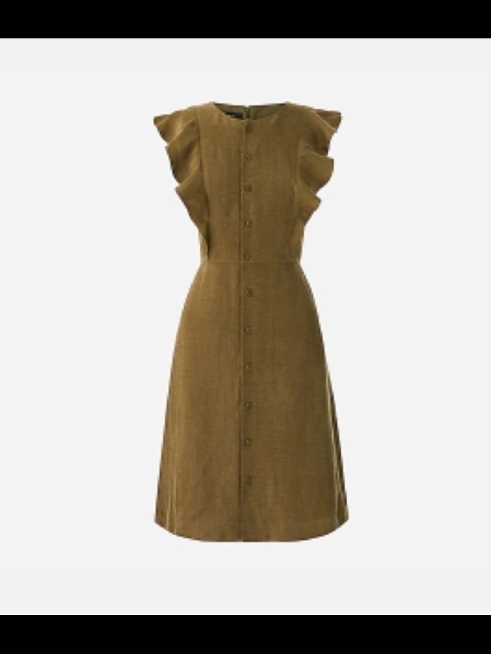 J. Crew Linen Blend Dress